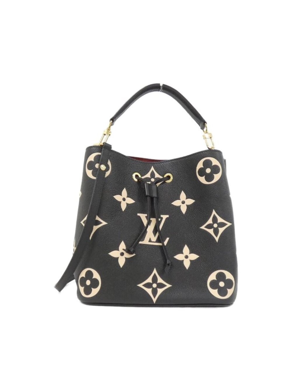 Louis Vuitton Bicolor Monogram Empreinte Neo Noe MM Shoulder Bag